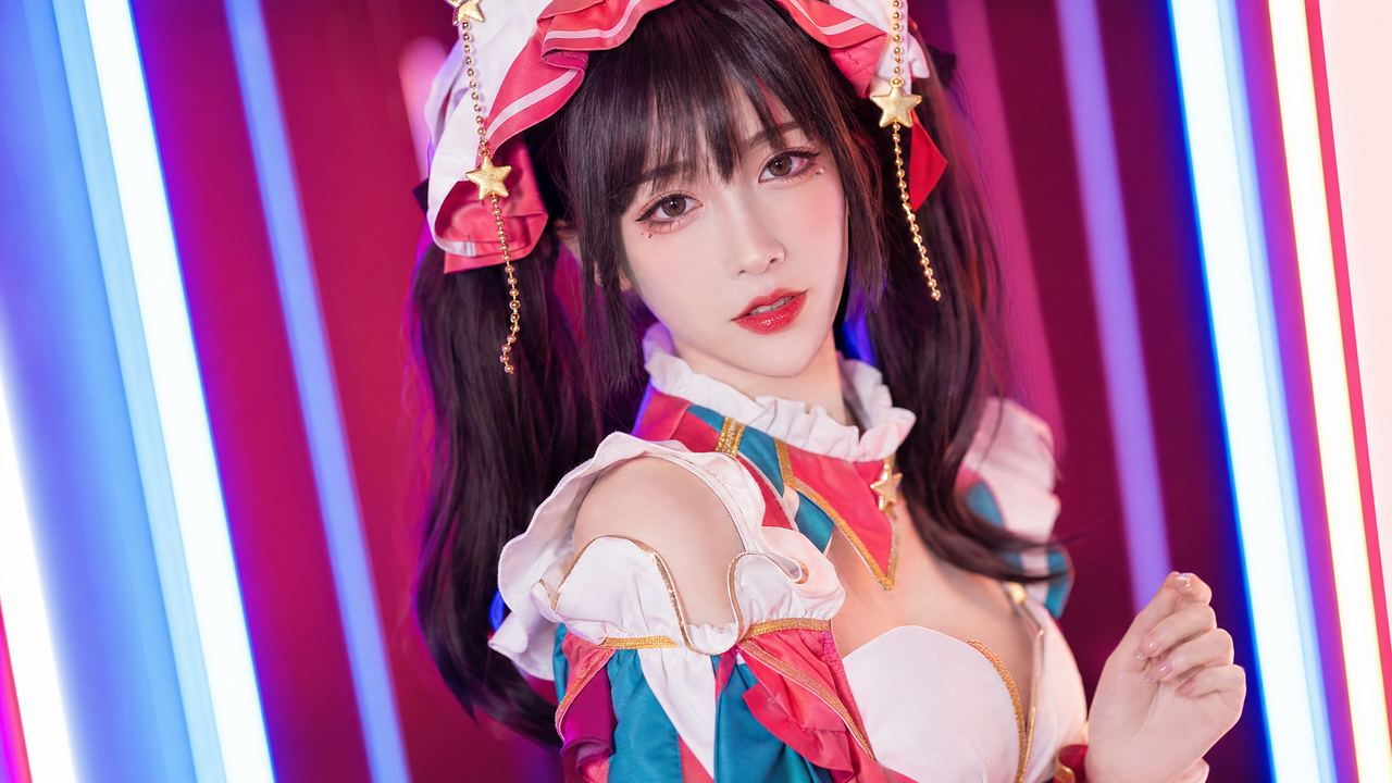 陈美娇美少女写真：国风少女二次元cosplay写真视频